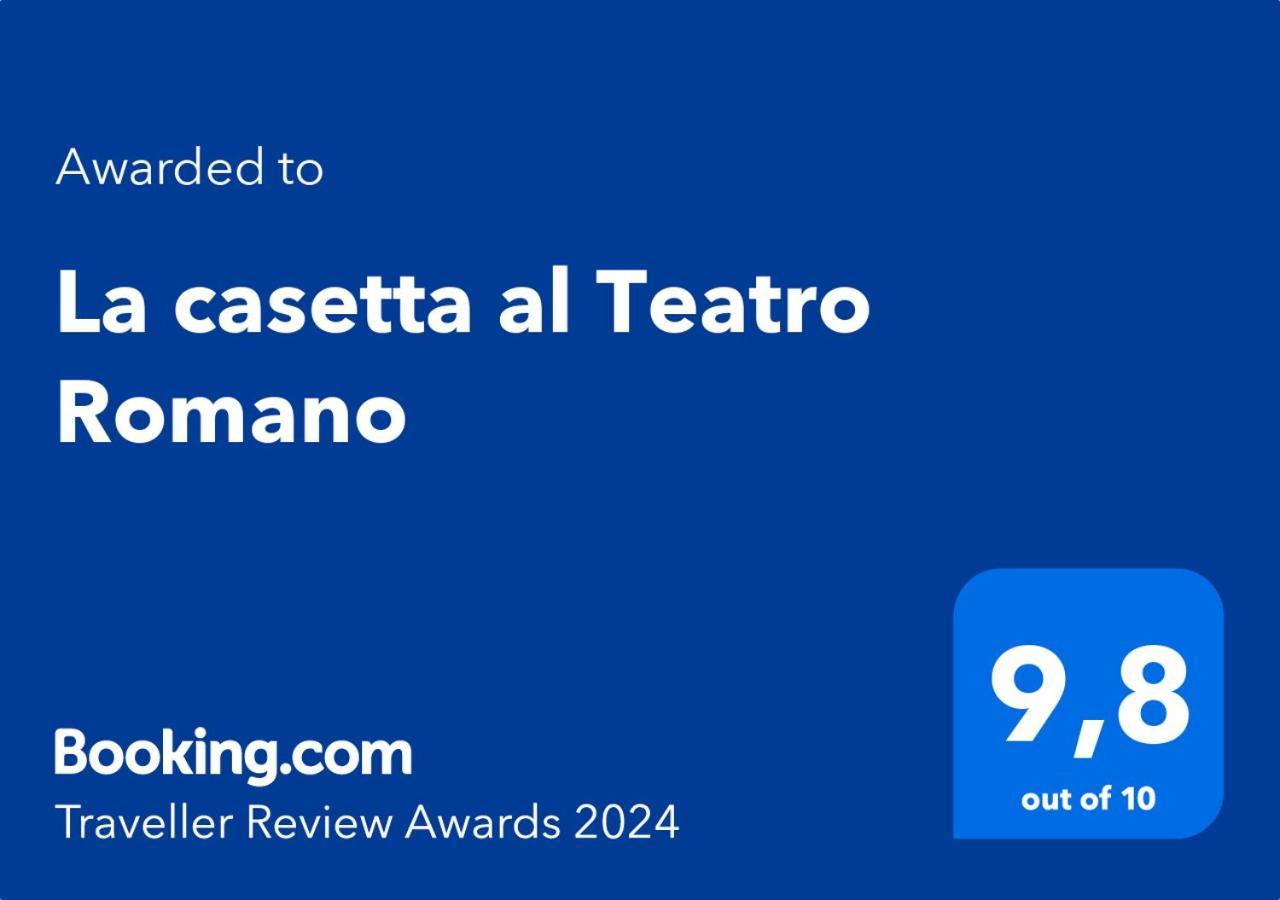La Casetta Al Teatro Romano Губбіо Екстер'єр фото